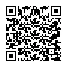 QR-Code für Telefonnummer +2697478721