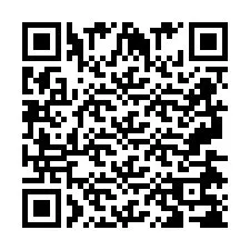 QR Code for Phone number +2697478785