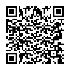 QR Code pour le numéro de téléphone +2697478850