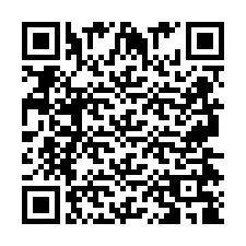 QR Code for Phone number +2697478946