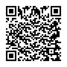 Código QR para número de teléfono +2697479106