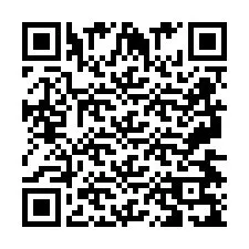 Código QR para número de teléfono +2697479121