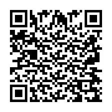 Código QR para número de teléfono +2697479128