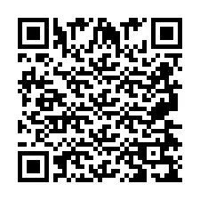 Codice QR per il numero di telefono +2697479143