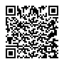 Código QR para número de teléfono +2697479161