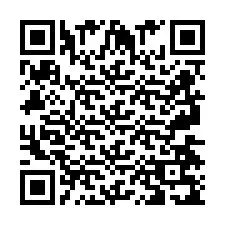 Código QR para número de telefone +2697479170