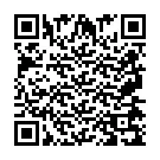 QR kód a telefonszámhoz +2697479183