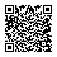 Código QR para número de teléfono +2697479249