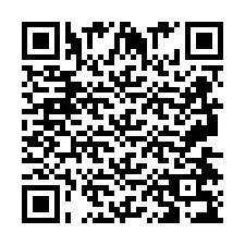 QR Code สำหรับหมายเลขโทรศัพท์ +2697479261