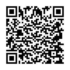 Código QR para número de teléfono +2697479276