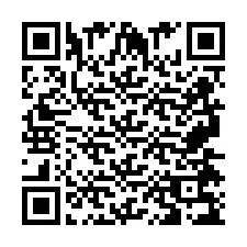 Código QR para número de teléfono +2697479297