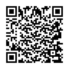 QR код за телефонен номер +2697479350