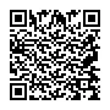 Código QR para número de teléfono +2697479427