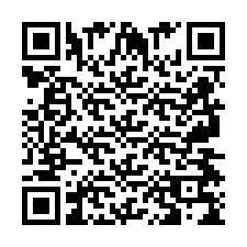 QR код за телефонен номер +2697479428