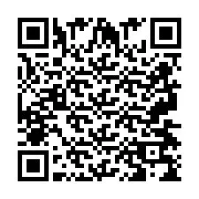 QR Code pour le numéro de téléphone +2697479435