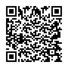QR Code for Phone number +2697479468