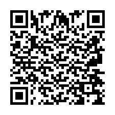 QR Code for Phone number +2697479478