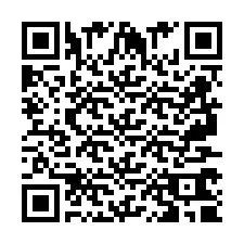 QR Code สำหรับหมายเลขโทรศัพท์ +2697760908