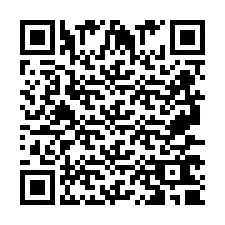 Codice QR per il numero di telefono +2697760963