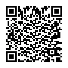 QR Code pour le numéro de téléphone +2697760968