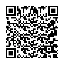 Codice QR per il numero di telefono +2697760970