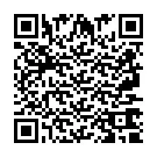 Código QR para número de teléfono +2697760988