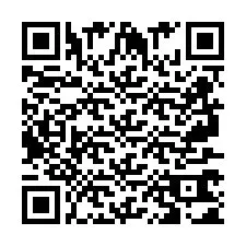 QR-code voor telefoonnummer +2697761004