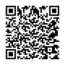 Código QR para número de telefone +2697761006