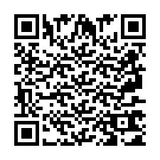 QR-code voor telefoonnummer +2697761040