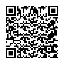 Código QR para número de telefone +2697761047