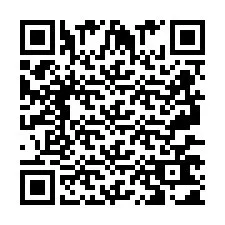 Código QR para número de telefone +2697761070