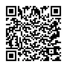 QR-code voor telefoonnummer +2697761091