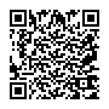 QR код за телефонен номер +2697761093