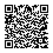 QR-code voor telefoonnummer +2697761158