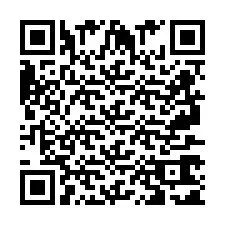 QR Code pour le numéro de téléphone +2697761184