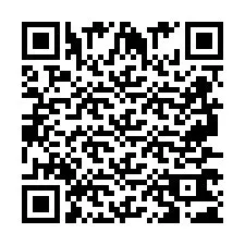 Codice QR per il numero di telefono +2697761226