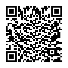 QR код за телефонен номер +2697761227