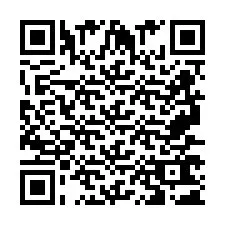 QR Code pour le numéro de téléphone +2697761267