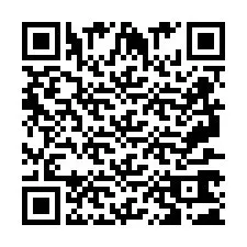 Codice QR per il numero di telefono +2697761281