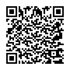 Codice QR per il numero di telefono +2697761314