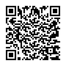 Codice QR per il numero di telefono +2697761348