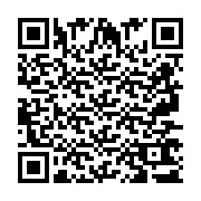 QR Code pour le numéro de téléphone +2697761368