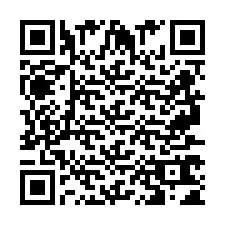 Codice QR per il numero di telefono +2697761446