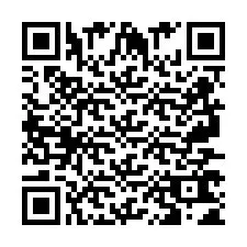 Codice QR per il numero di telefono +2697761468