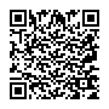 Codice QR per il numero di telefono +2697761470