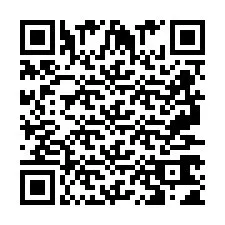 QR код за телефонен номер +2697761489