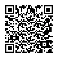 QR-code voor telefoonnummer +2697761493