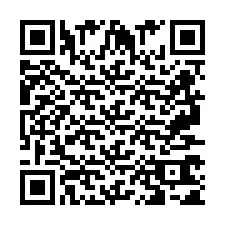 QR Code pour le numéro de téléphone +2697761509