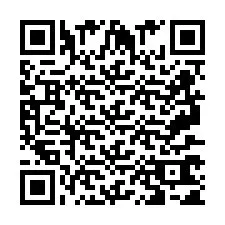 Codice QR per il numero di telefono +2697761511