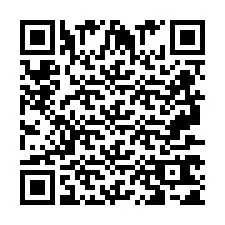 QR Code pour le numéro de téléphone +2697761545